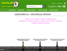 Tablet Screenshot of iobchudek.cz